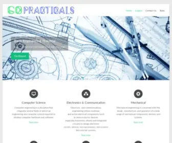 Gopracticals.com(Go Practicals) Screenshot