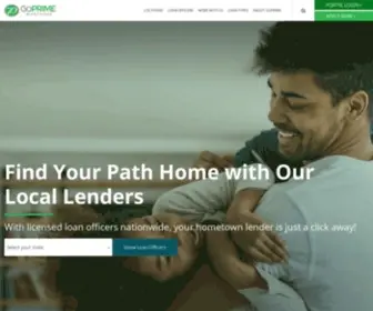 Goprime.com(GoPrime Mortgage) Screenshot
