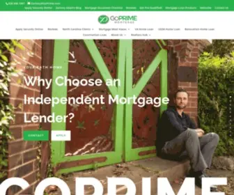 Goprimenc.com(GoPrime Mortgage) Screenshot