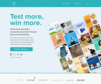Goprimer.com(The Hypergrowth Marketing Company) Screenshot