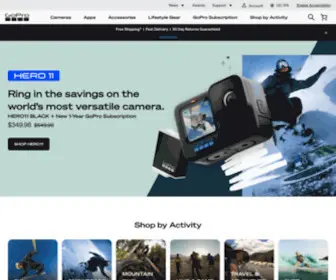 Gopro.com(World's most Versatile Camera) Screenshot