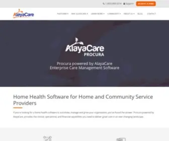 Goprocura.com(Software for Home and Community Service Providers) Screenshot