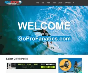 Goprofanatics.com(Home) Screenshot