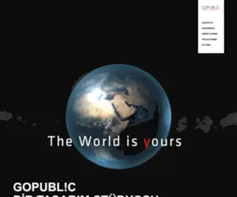 Gopublic.com.tr(Architecture Multimedia Design) Screenshot