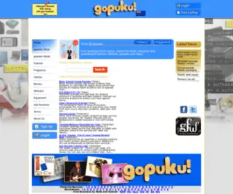 Gopuku.com.au(Gopuku) Screenshot