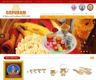 Gopuram.com(Gopuram Products) Screenshot