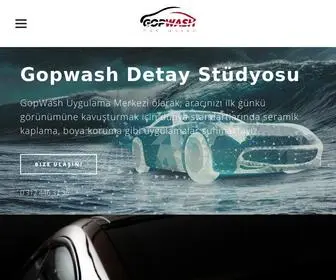 Gopwash.com(Gopwash, Gopwash Uygulama Merkezi) Screenshot