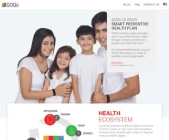 Goqii.com(Smart Preventive Health Ecosystem) Screenshot