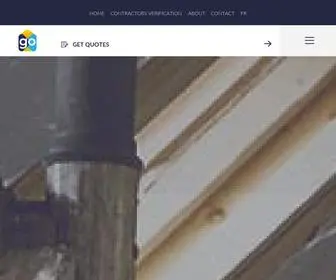 Goquotes.ca(Renovation and construction contractors) Screenshot