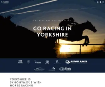 Goracing.co.uk(Go Racing in Yorkshire) Screenshot
