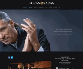 Gorankaran.hr(Goran Karan) Screenshot