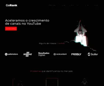 Gorank.com.br(Especialista em YouTube) Screenshot