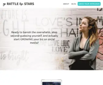 Gorattlethestars.com(Go Rattle the Stars) Screenshot