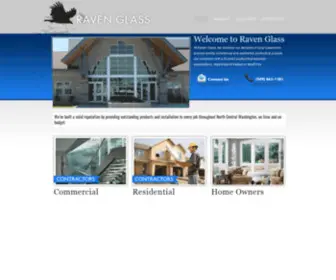 Goravenglass.com(Raven Glass and Mirror) Screenshot
