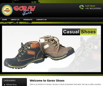 Goravshoe.com(Gorav Shoes) Screenshot