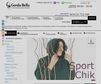 Gorda-Bella.com(Gorda Bella) Screenshot