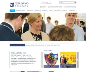 Gordanoschool.org.uk(Gordano School) Screenshot