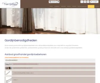 GordijNbenodigdheden.be(Gordijnbenodigdheden) Screenshot