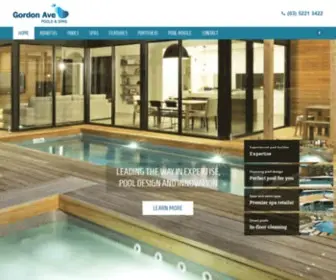 Gordonave.com.au(Gordon Ave Pools and Spas) Screenshot