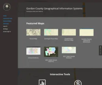 Gordoncountygis.org(Gordon County GIS) Screenshot