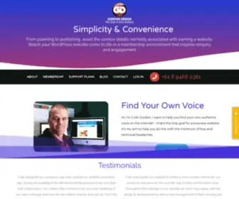 Gordondesign.com.au(Gordon Design) Screenshot