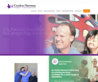 Gordonhartman.com(The Gordon Hartman Family Foundation) Screenshot