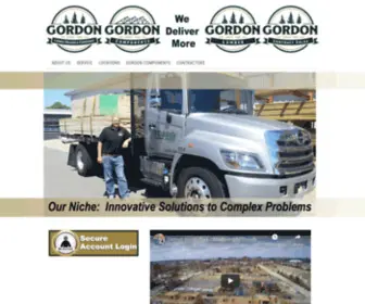 Gordonlumber.com(Gordonlumber) Screenshot