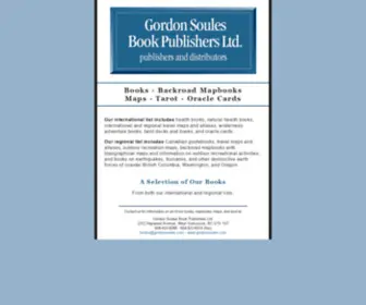 Gordonsoules.com(Gordon Soules Book Publishers Ltd) Screenshot