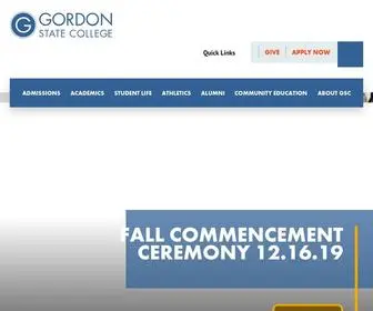 Gordonstate.edu(Gordon State College) Screenshot