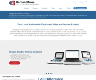 Gordonstowe.com(E3 Diagnostics) Screenshot