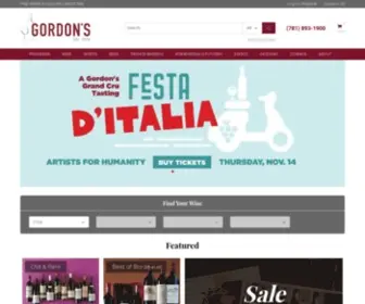 Gordonswine.com(Gordonswine) Screenshot