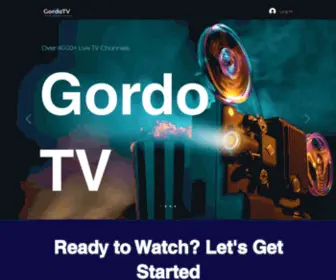 Gordotv.com(4000 Live TV Channels) Screenshot