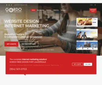 Gordowebdesign.com(Gordo Web Design) Screenshot