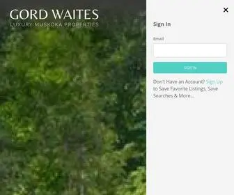 Gordwaites.com(Muskoka Real Estate) Screenshot