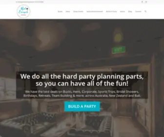 Gorealescapes.com(Hens & Bucks Party Packages) Screenshot