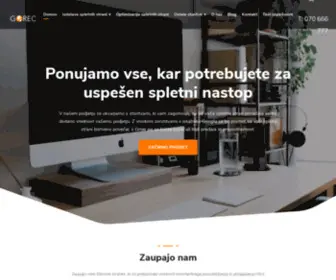 Gorec.si(Optimizacija in izdelava spletnih strani) Screenshot