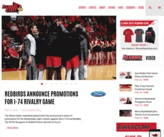 Goredbirds.com(Illinois State University Athletics) Screenshot