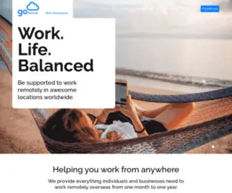 GoremoteWorld.com(Rentals & Coworking In Cabo Verde) Screenshot