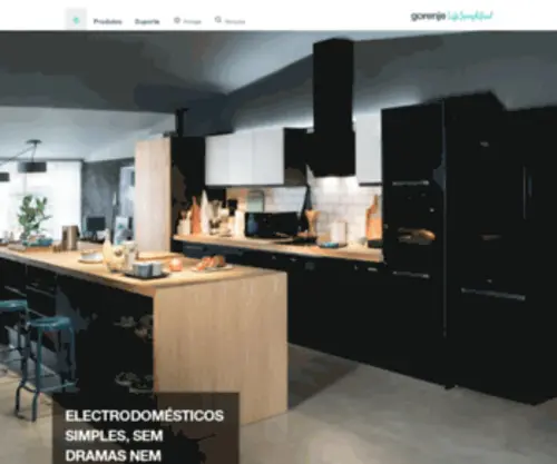 Gorenje.com.pt(Household appliances) Screenshot