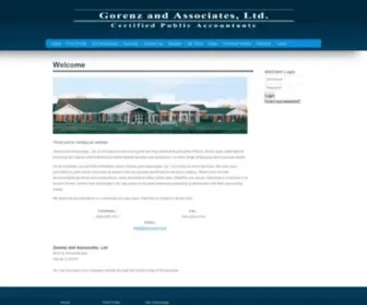 GorenzcPa.com(Gorenz and Associates) Screenshot