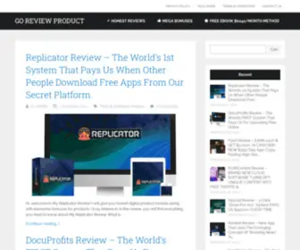 Goreviewproduct.com(Go Review Product) Screenshot