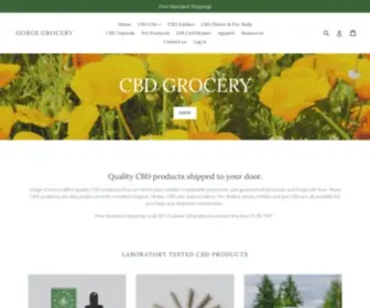 Gorgegrocery.com(Gorge Grocery) Screenshot