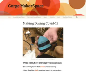 Gorgemakerspace.com(Gorge MakerSpace) Screenshot