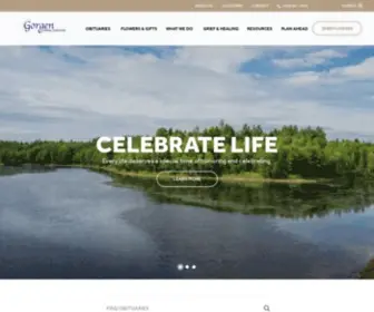 Gorgenfh.com(Gorgen Funeral Services) Screenshot