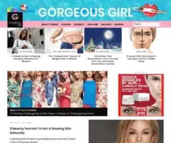 Gorgeousgirl.com(Skin Care Tips) Screenshot