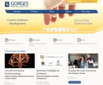 Gorges.us(GORGES Web Development) Screenshot