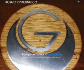 Gorgetdistilling.com(Take Your Spirits to New Heights) Screenshot