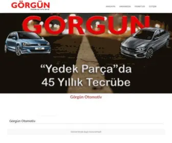 Gorgunotomotiv.com.tr(Görgün) Screenshot