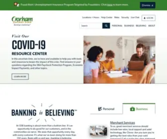 Gorhamsavingsbank.com(Gorham Savings Bank) Screenshot