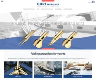 Gori-Propeller.com(Gori Propeller) Screenshot